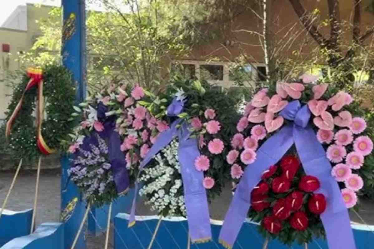 commemorazione vittime incidente elicottero agip