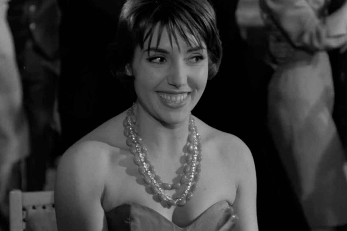 Franca Gandolfi in un vecchio film