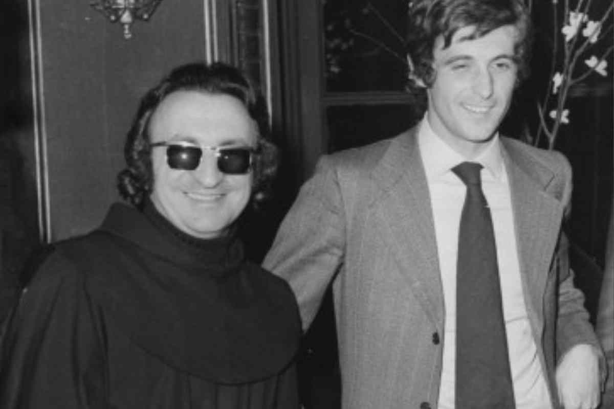 Padre Eligio e l'abbraccio con Gianni Rivera
